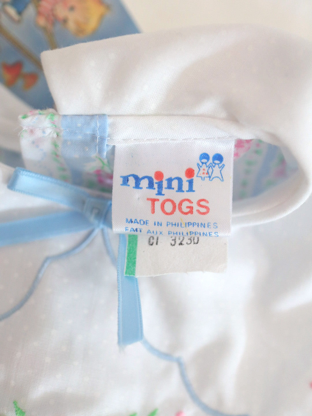 NWT! Vintage Blue Floral Baby Dress / 18M