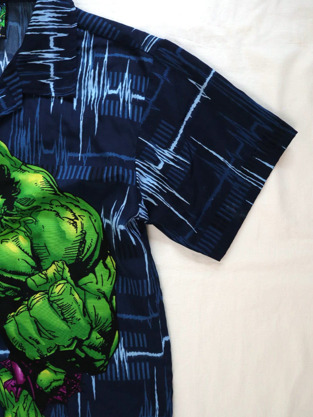 Y2K The Incredible HULK Kids Oversized Shirts / Youth M, 10-12Y