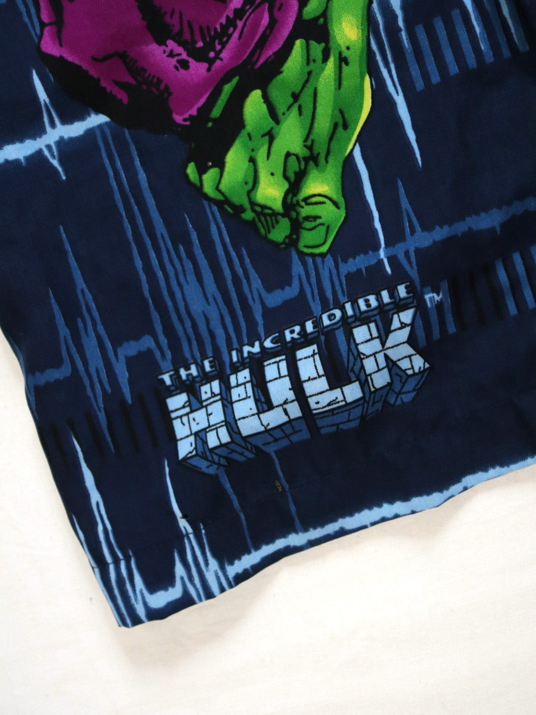 Y2K The Incredible HULK Kids Oversized Shirts / Youth M, 10-12Y