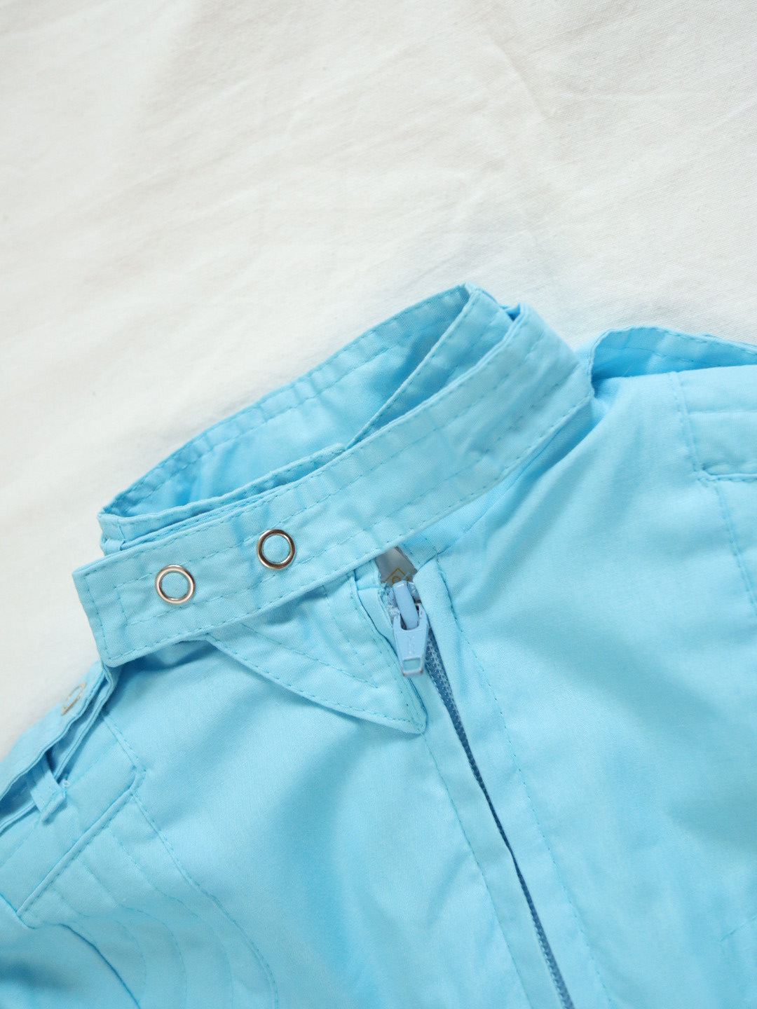 Vintage Light Blue Windbreaker Jacket / 18M