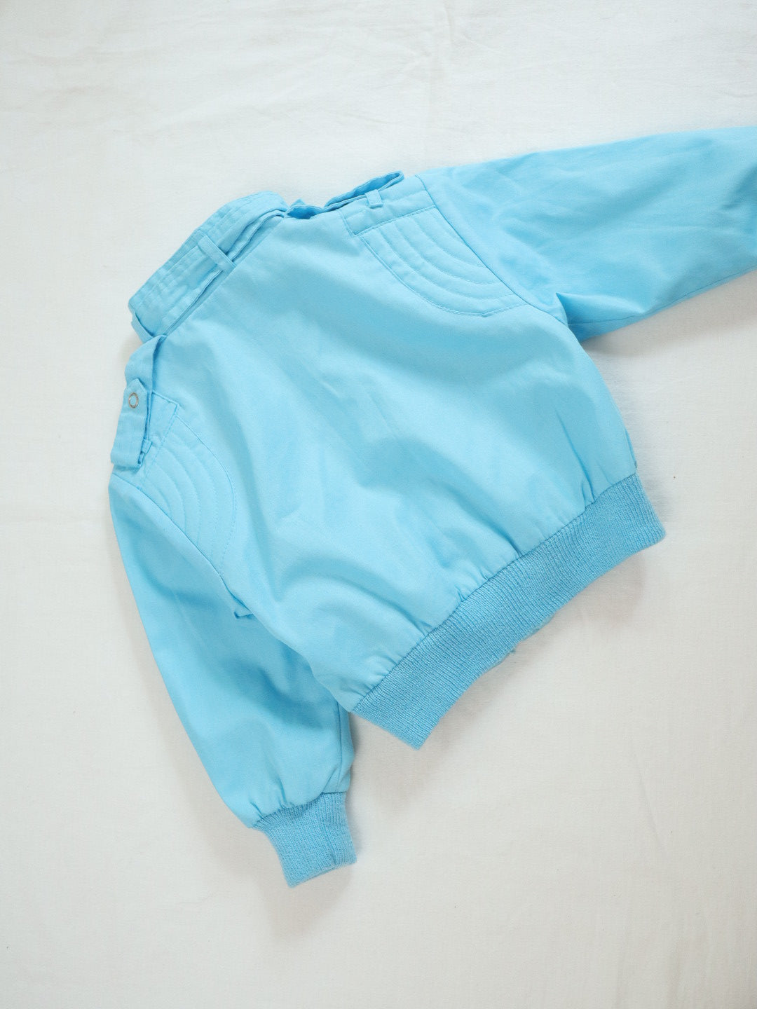 Vintage Light Blue Windbreaker Jacket / 18M