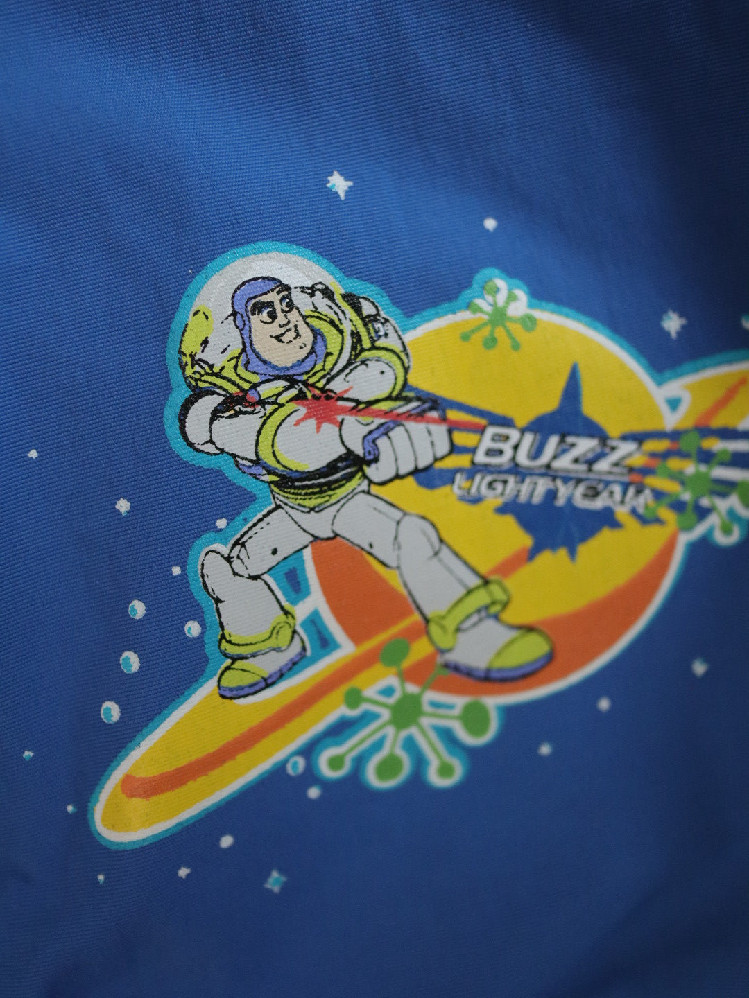Y2K Disney TOY STORY Buzz Lightyear Blue Windbreaker Jacket / 12M