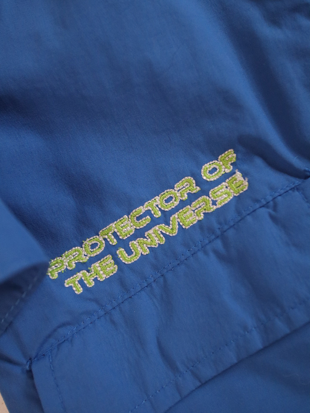 Y2K Disney TOY STORY Buzz Lightyear Blue Windbreaker Jacket / 12M