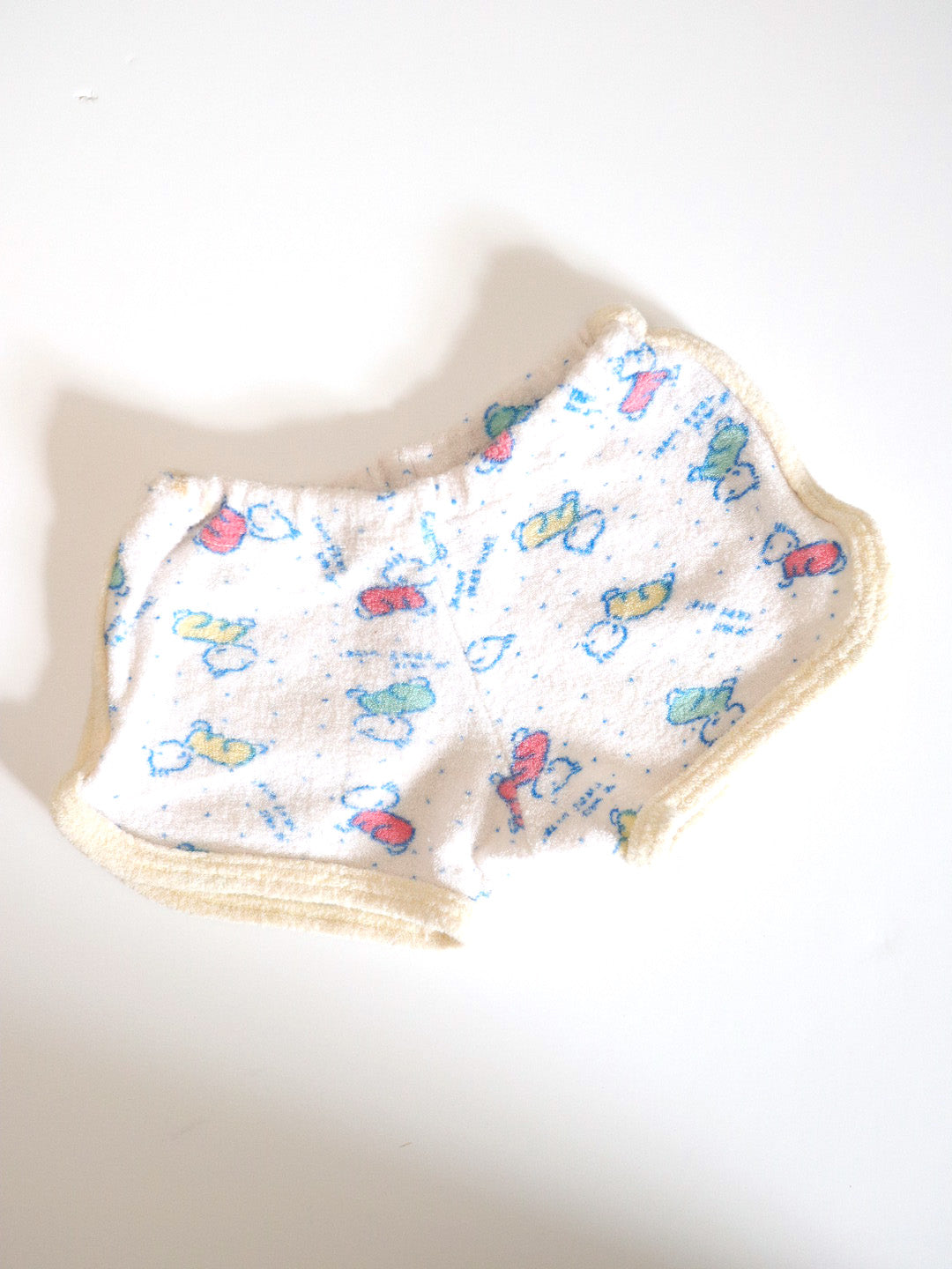 Vintage “J’AIME GRAND PAPA” Baby Tee + Summer Shorts Outfit SET / 6-12M