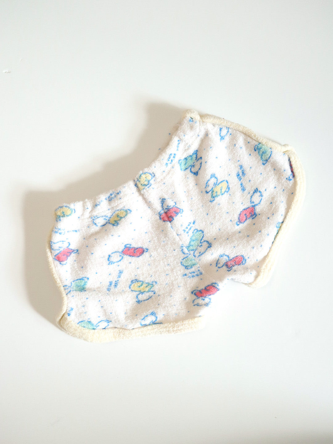 Vintage “J’AIME GRAND PAPA” Baby Tee + Summer Shorts Outfit SET / 6-12M