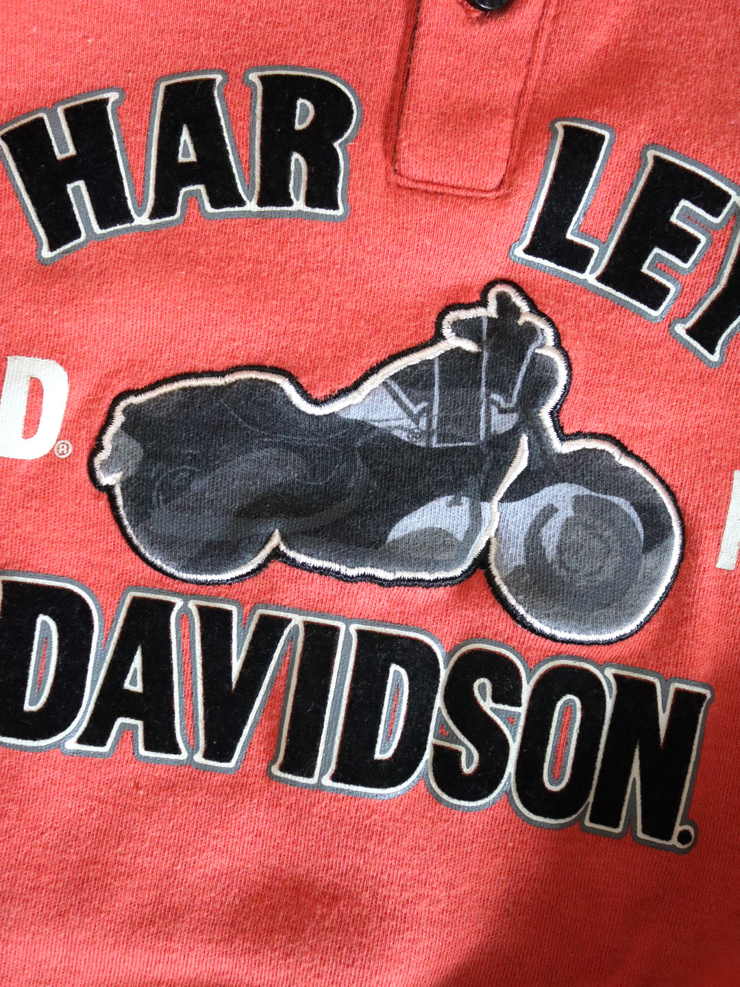 Harley Davidson Cotton Onesie + Pants Outfit SET / 12M