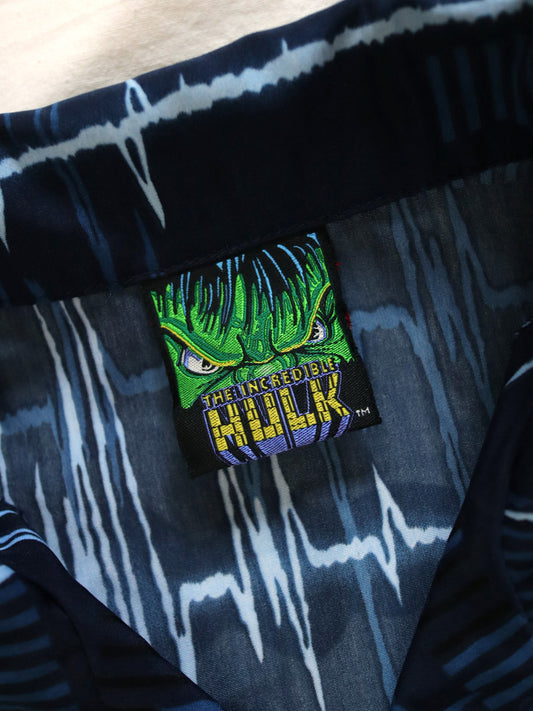 Y2K The Incredible HULK Kids Oversized Shirts / Youth M, 10-12Y