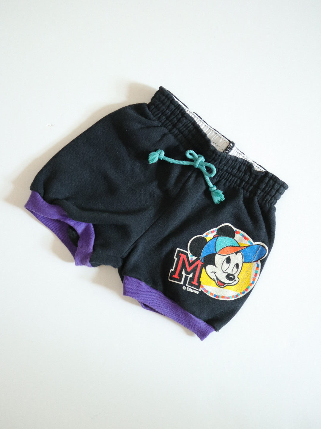 Vintage Disney Baby Mickey Cotton Shorts / 12M