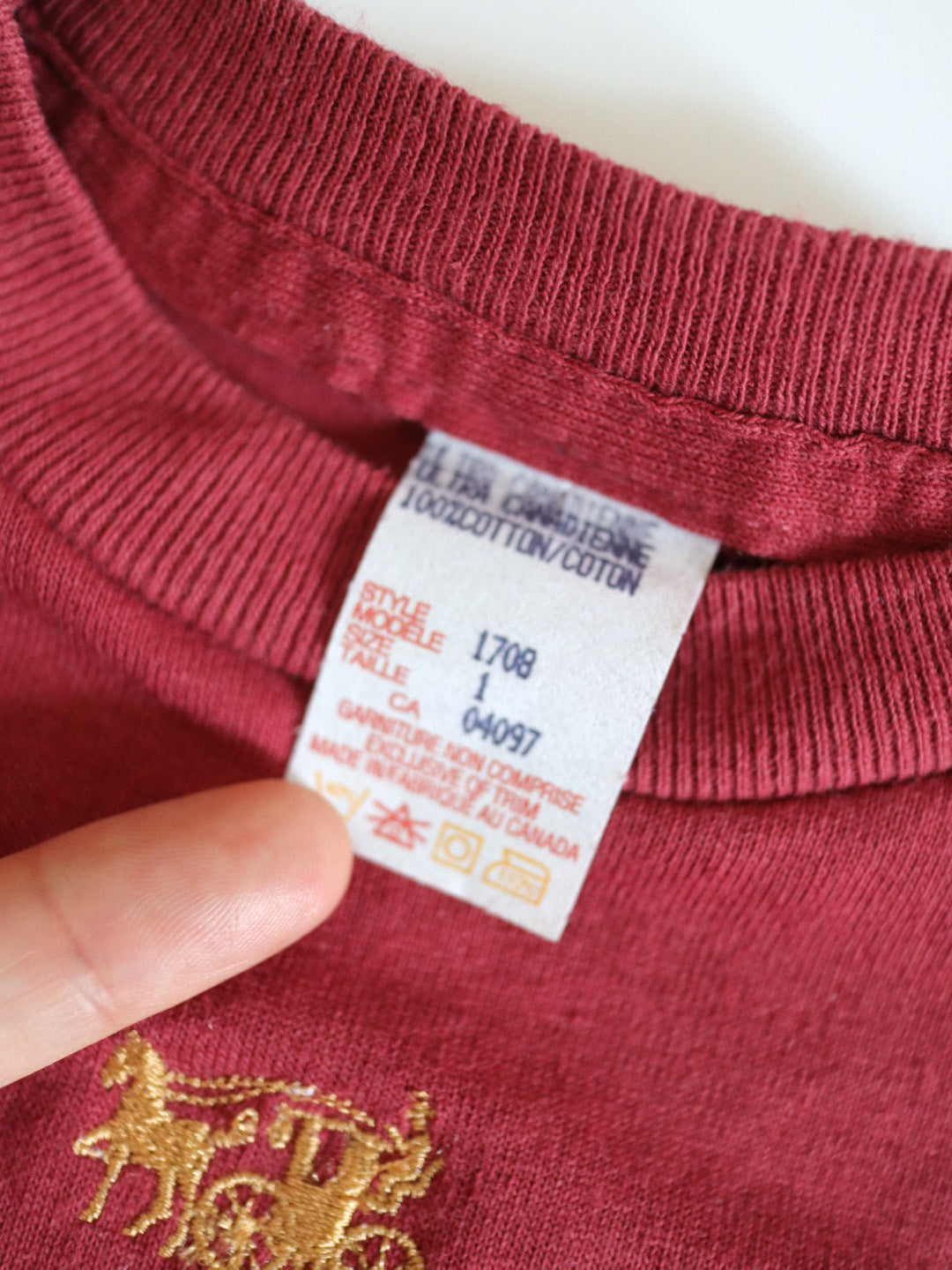 Retro Montreal Souvenir Tee / 12M