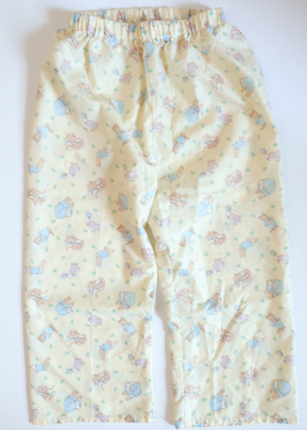 Peter Rabbits Print Yellow Lounge Pants / 5-6Y