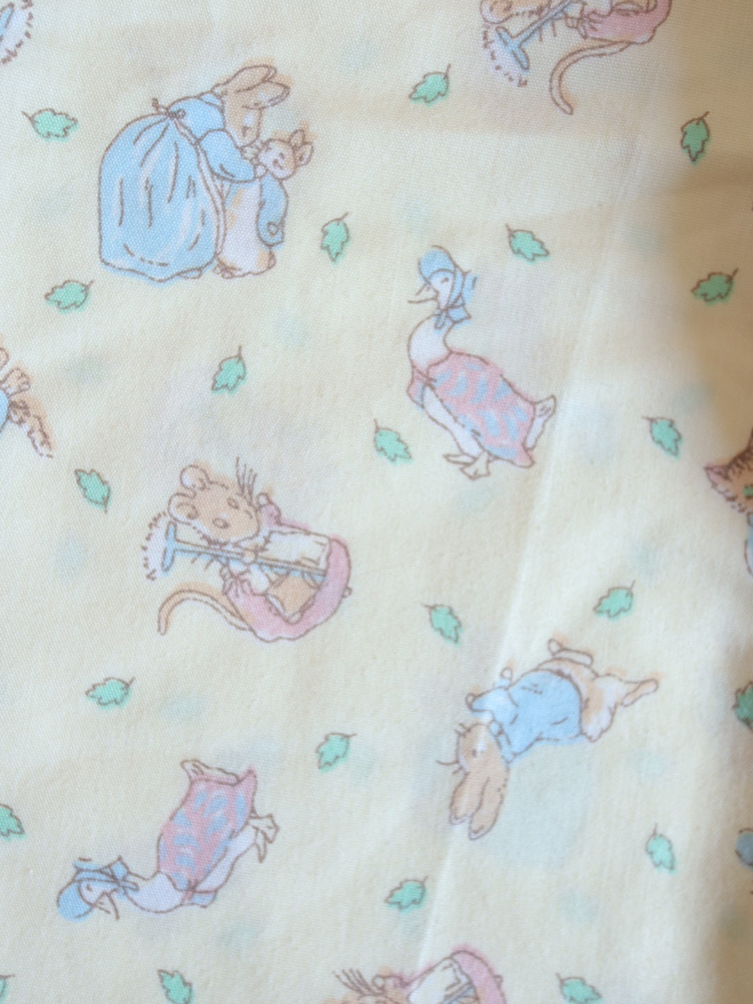 Peter Rabbits Print Yellow Lounge Pants / 5-6Y