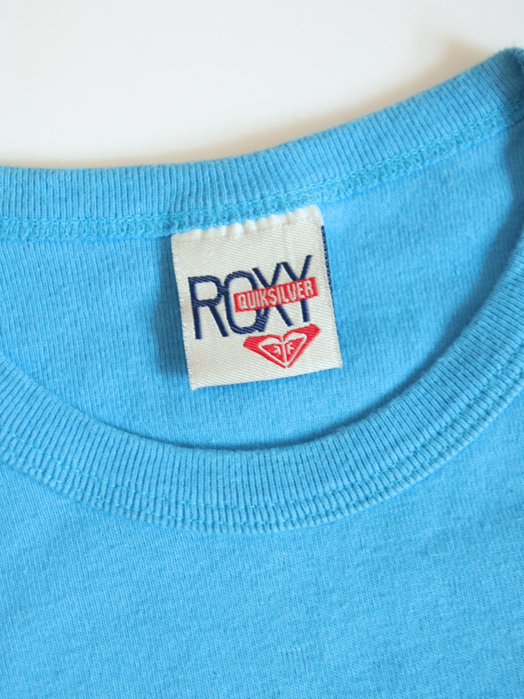 Vintage 90s Y2K ROXY Blue Surf Girl Tank Top / 6-8Y+