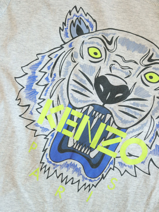 KENZO Paris Kids Tiger Print Tee / Youth M, 12Y+