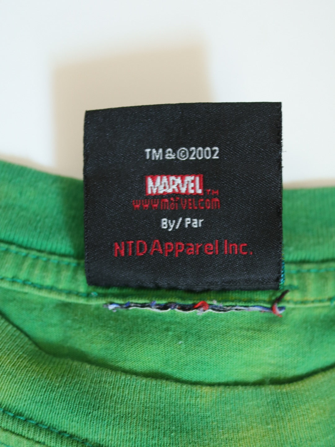Y2K The Incredible Hulk Green Tie-dye Tee / 12Y+