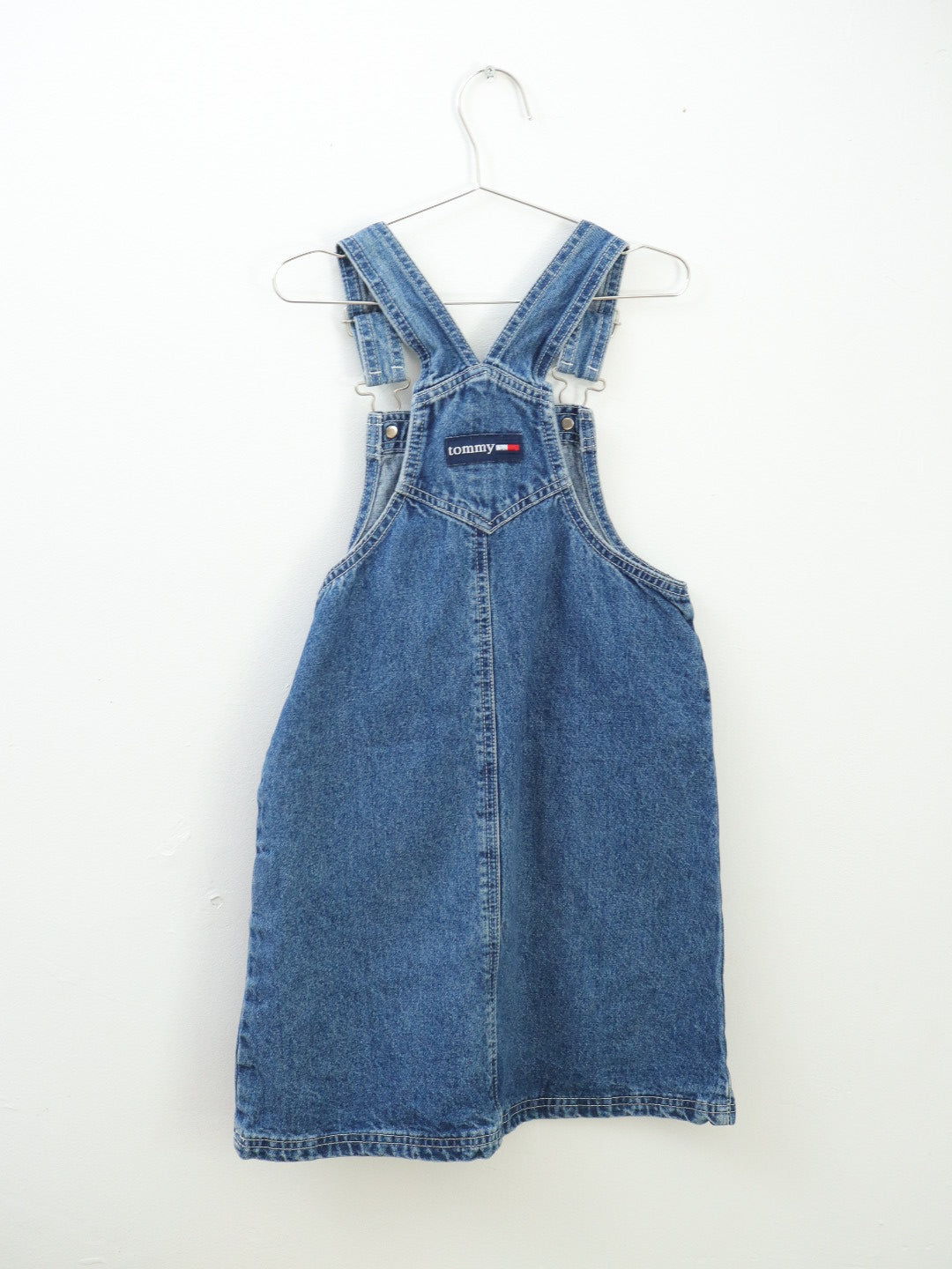 Vintage Tommy Hilfiger Denim Overall Dress / 8-10Y, Youth M