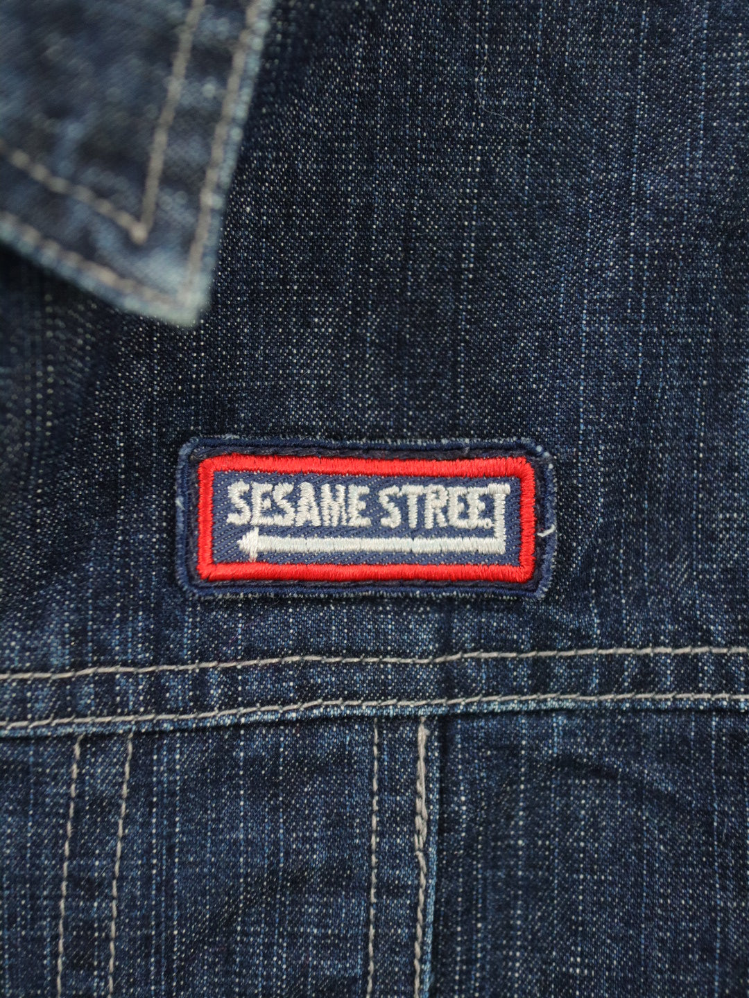 Y2K Sesame Street Ernie Denim Jacket / 5Y