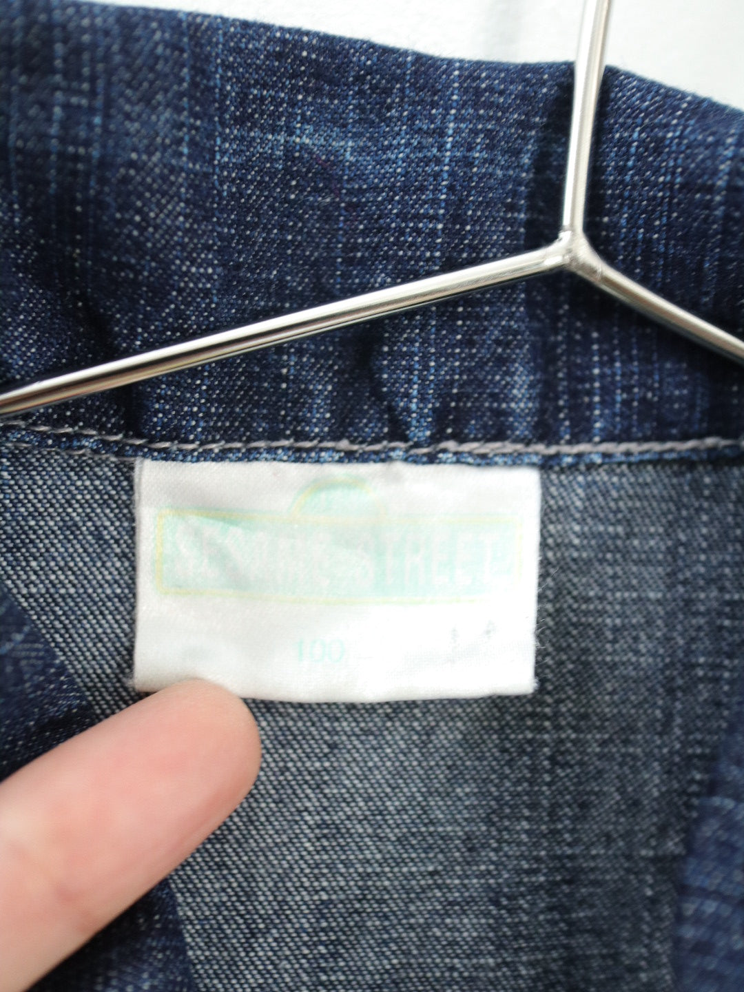Y2K Sesame Street Ernie Denim Jacket / 5Y