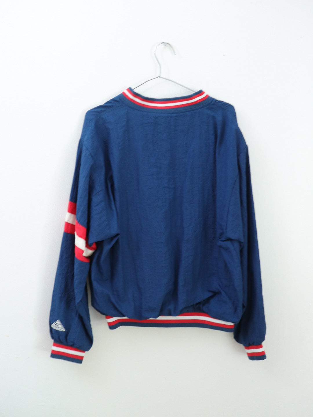 Vintage Baseball Cleveland Indians V-Neck Windbreaker / Youth L (14-16)