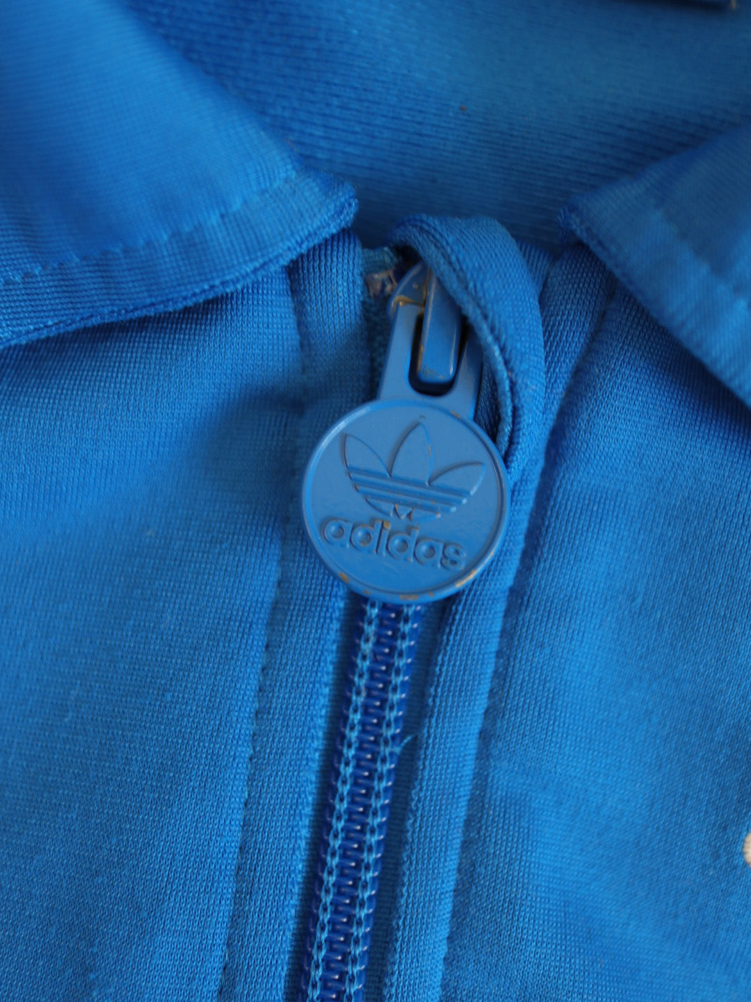 Adidas Trefoil Blue Zip Up Track Jacket / 12-18M