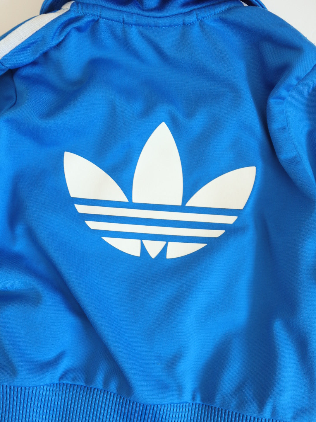 Adidas Trefoil Blue Zip Up Track Jacket / 12-18M