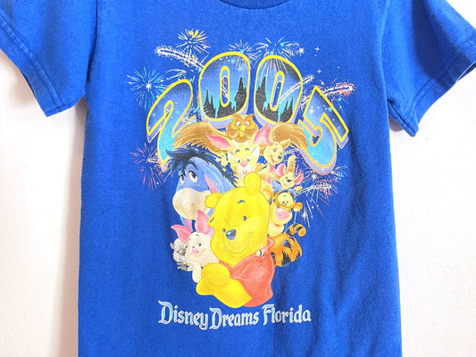 Disney Dreams Florida Blue Winnie the Pooh Kid s T-shirts / Size 2-4Y