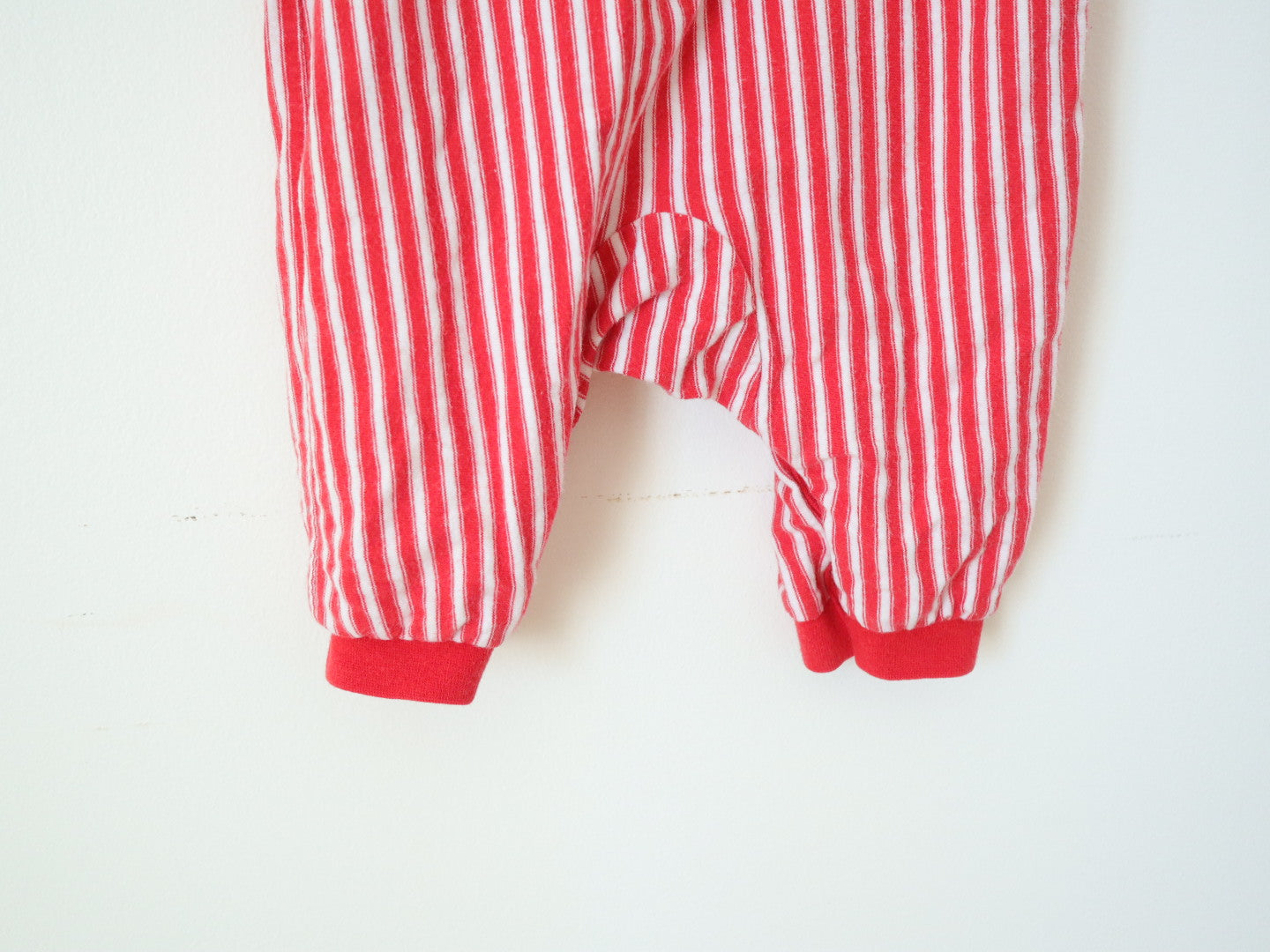 Vintage Disney Winnie The Pooh Red Stripe Rompers / 3-6M
