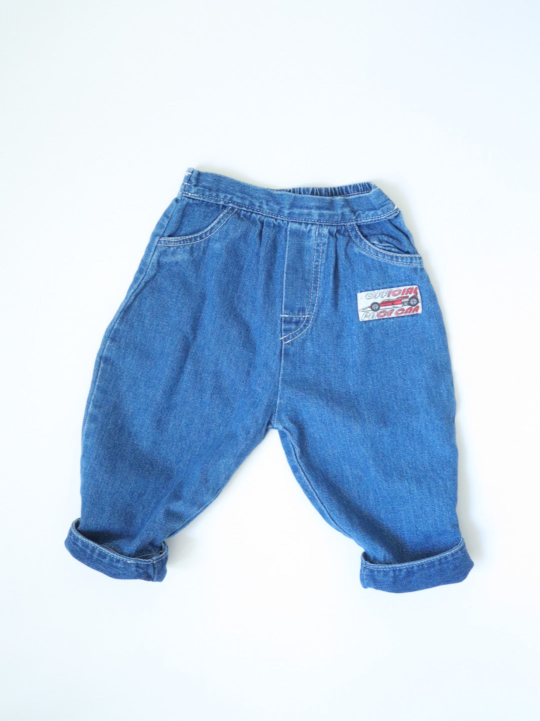 Vintage Striped 70's Baby Single Stitch T-Shirt + Pants SET / 12M