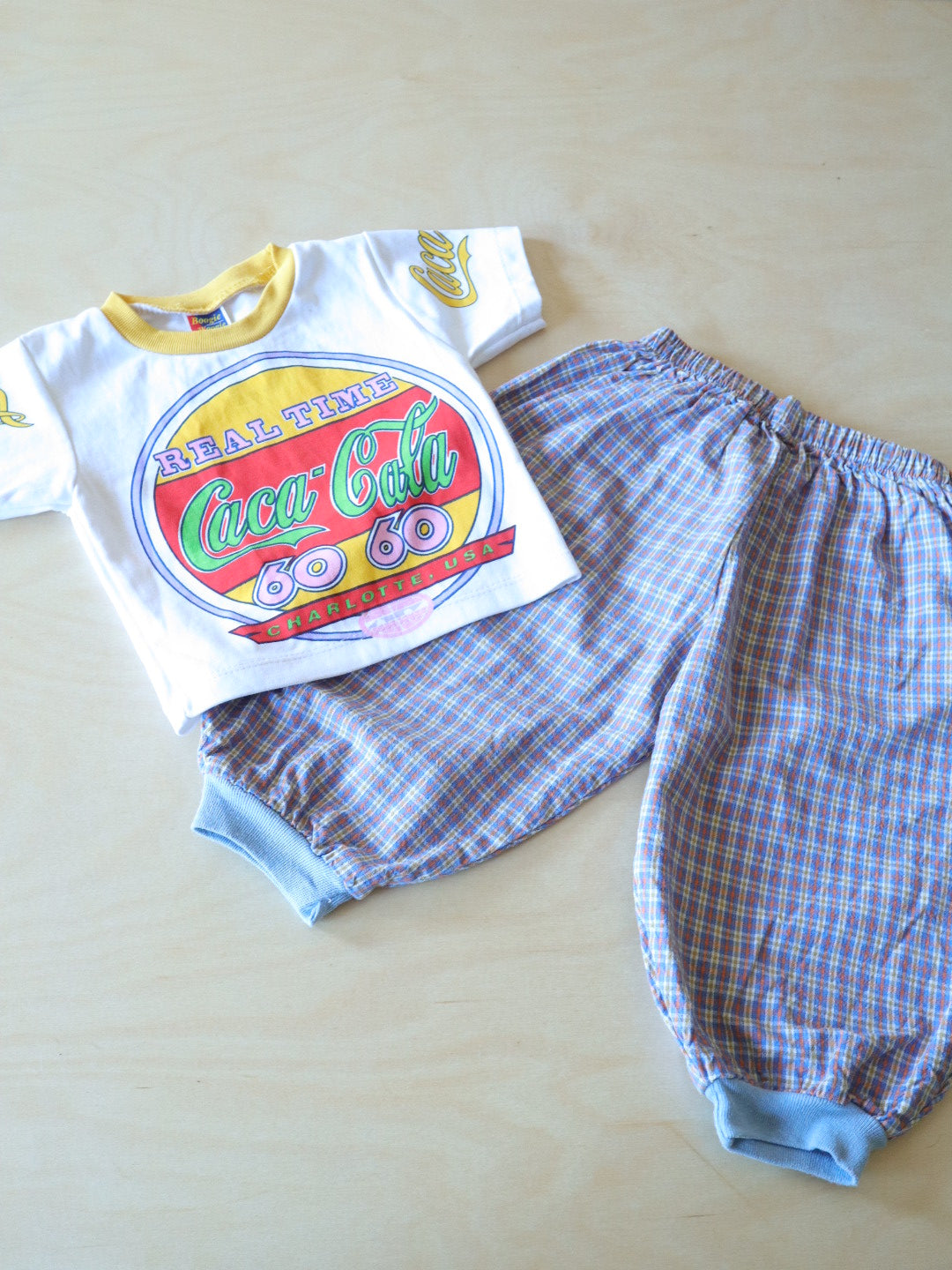 Retro "Caca-Cala" (Not Coca-Cola) T-Shirt / 6-12M