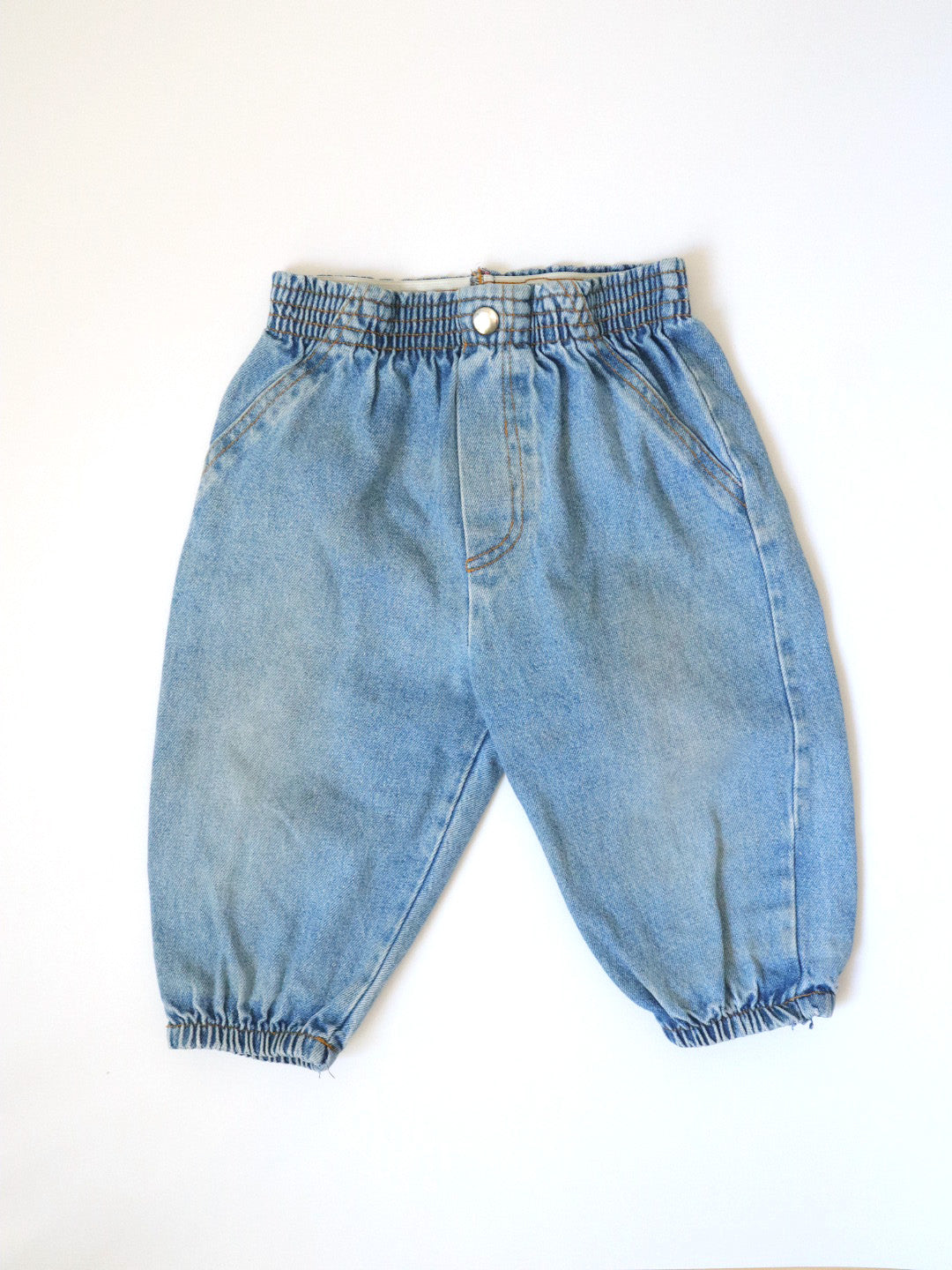 Vintage Light Weight Denim Bubble Pants / 18-24M