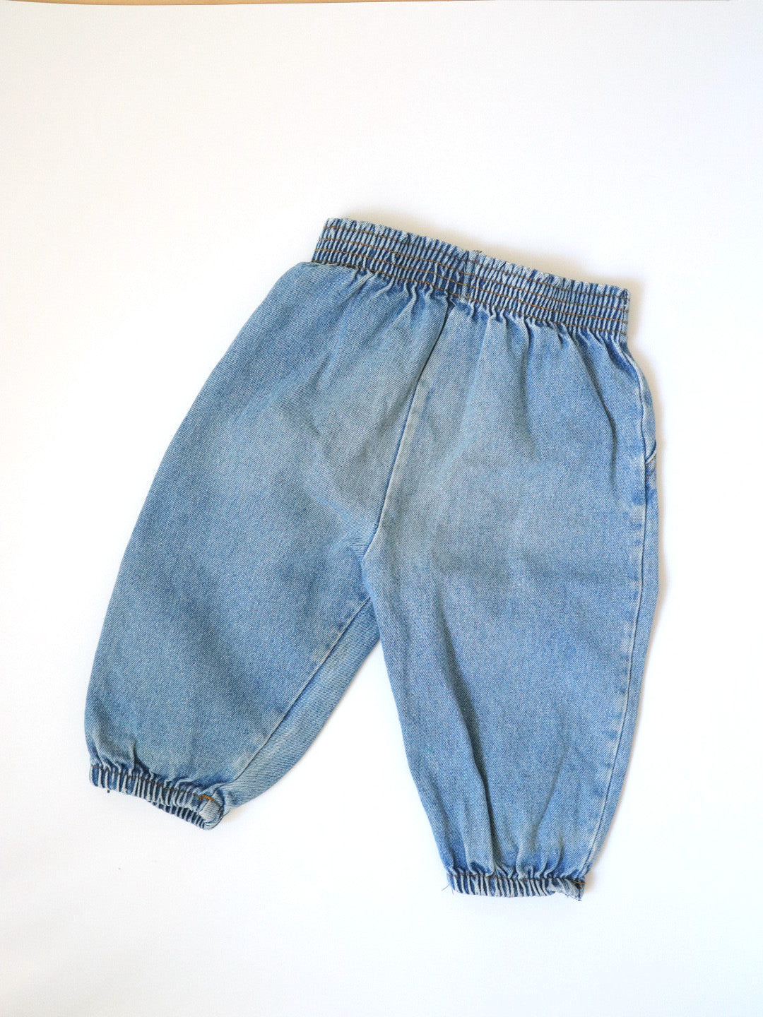 Vintage Light Weight Denim Bubble Pants / 18-24M