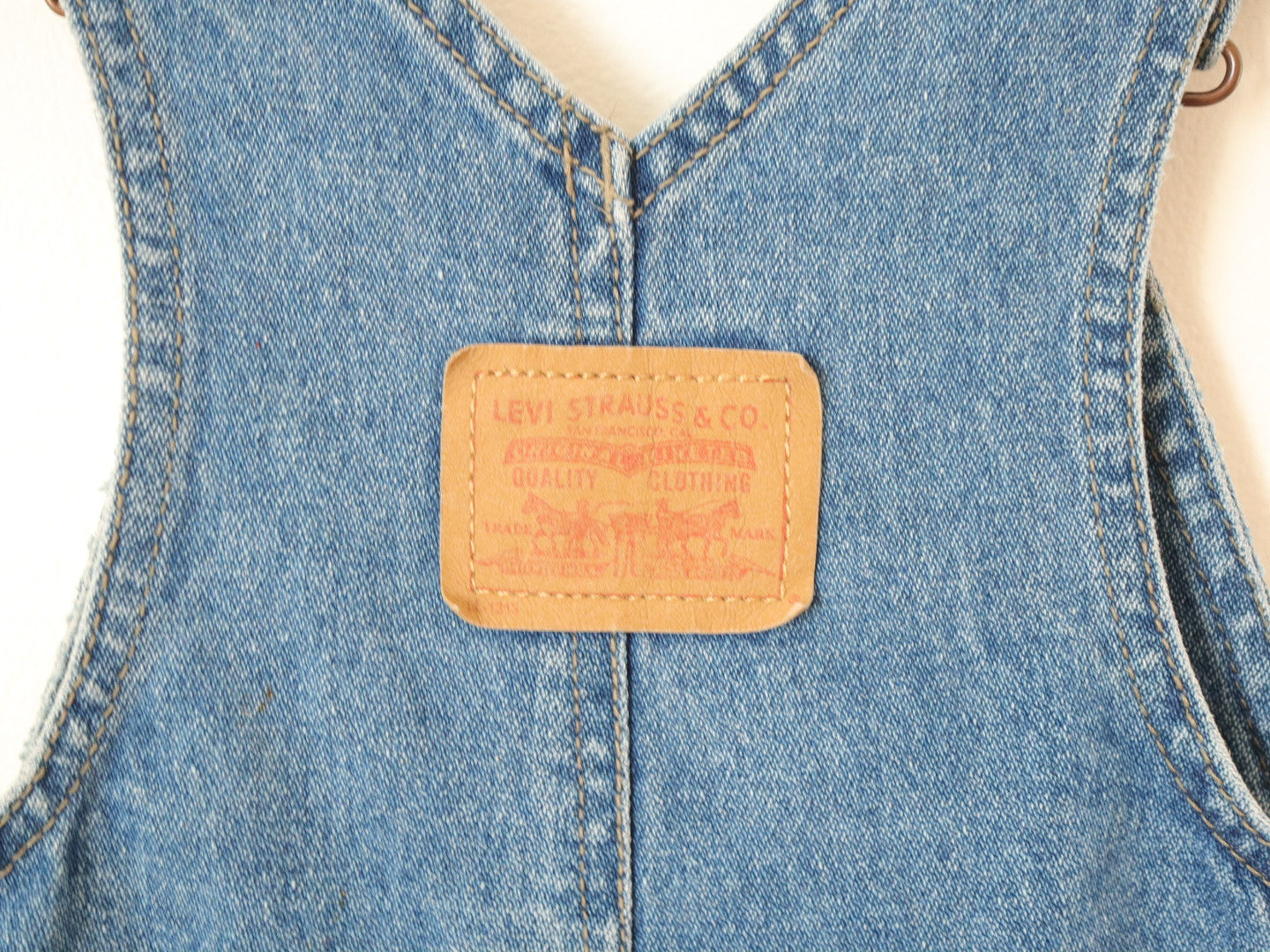 Retro Y2K Levi's Denim Overall / 18-24M