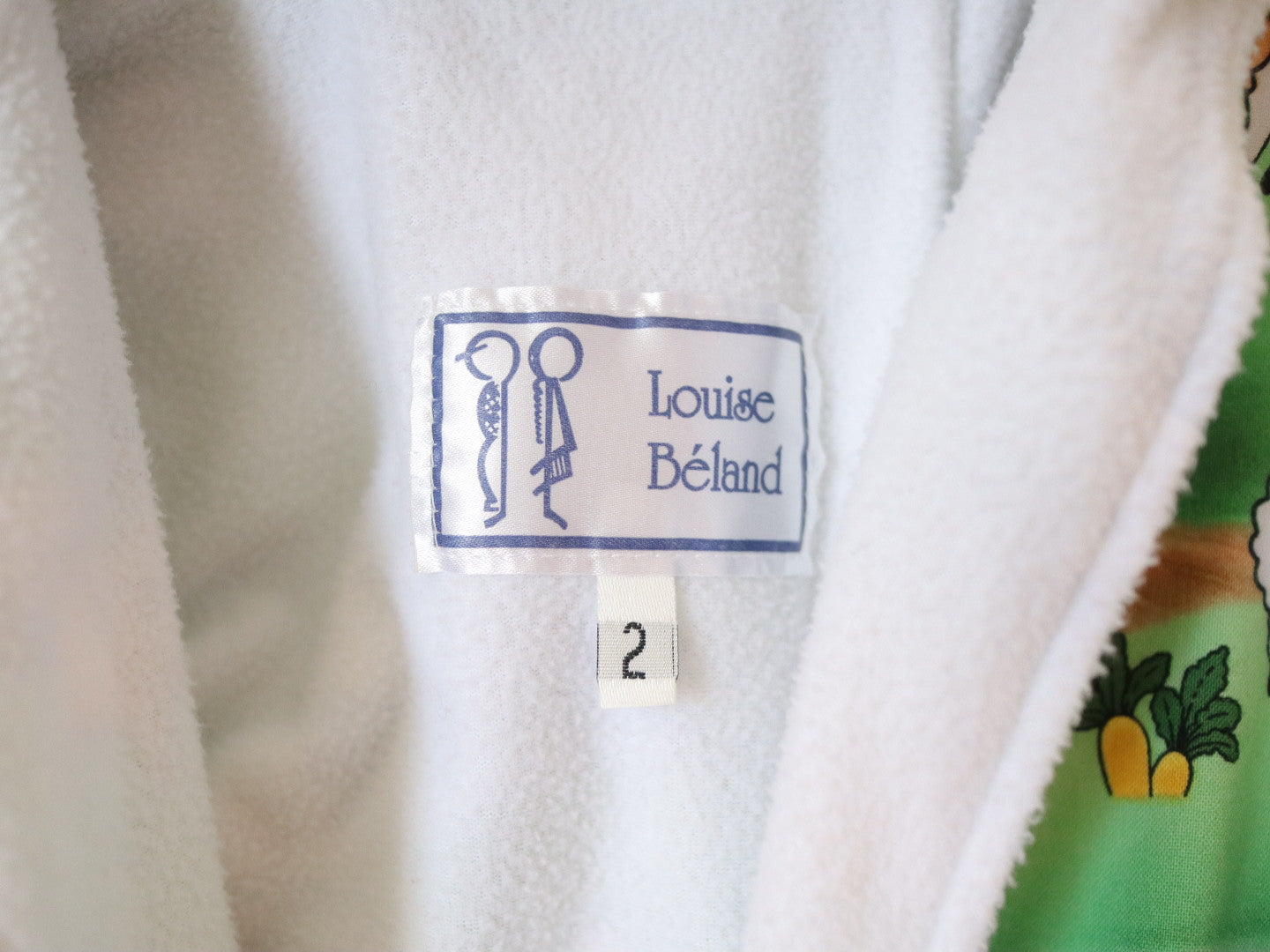 Retro Farm Animals Hooded Bath Beach Robe / 2-3T