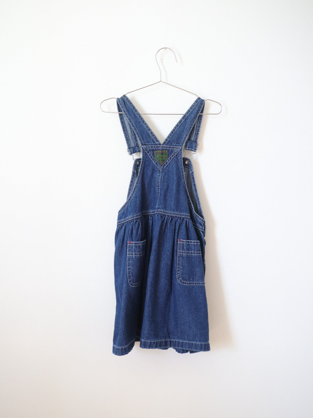 Vintage Classic GAP Denim Baby Overall Dress / 4-5Y