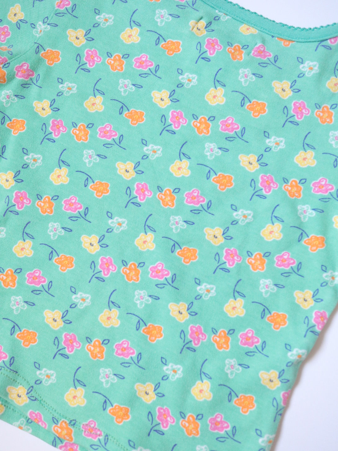 Vintage GYMBOREE Green Floral T-Shirt / 2-3T