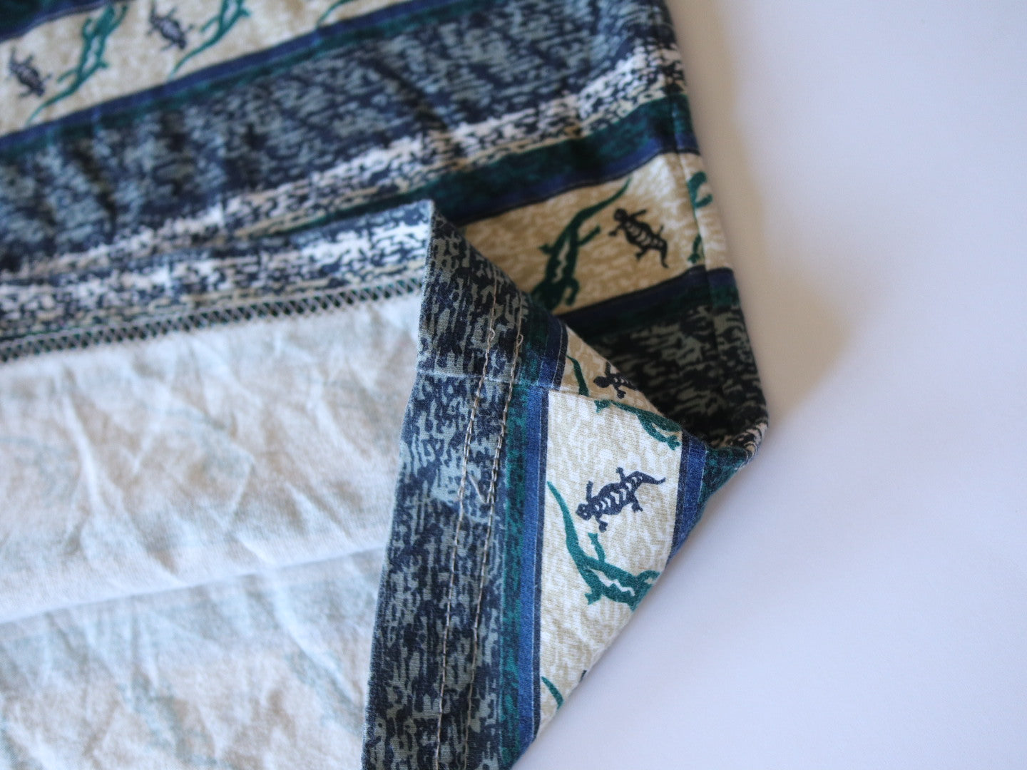Vintage Lizard Printed T-Shirt / 6X