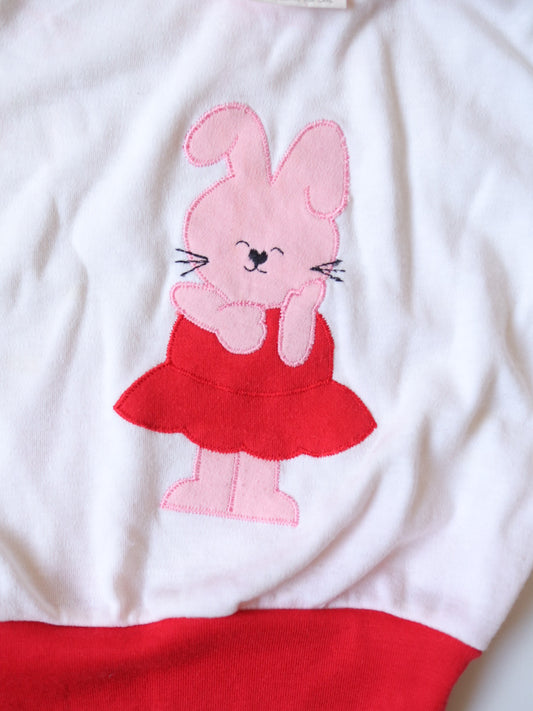 Vintage Retro Bunny Baby T-Shirt / 18M