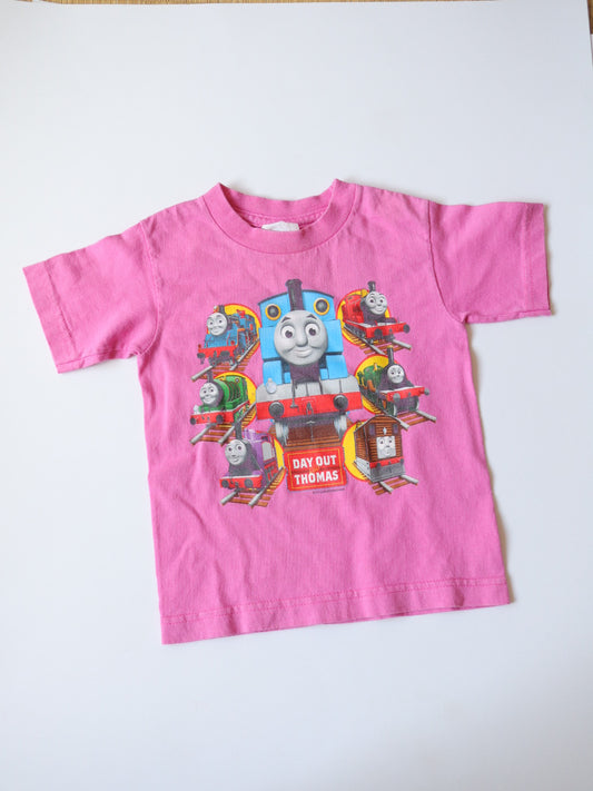 Retro Pink Thomas the Tank Engine Train T-Shirt / 2-3T