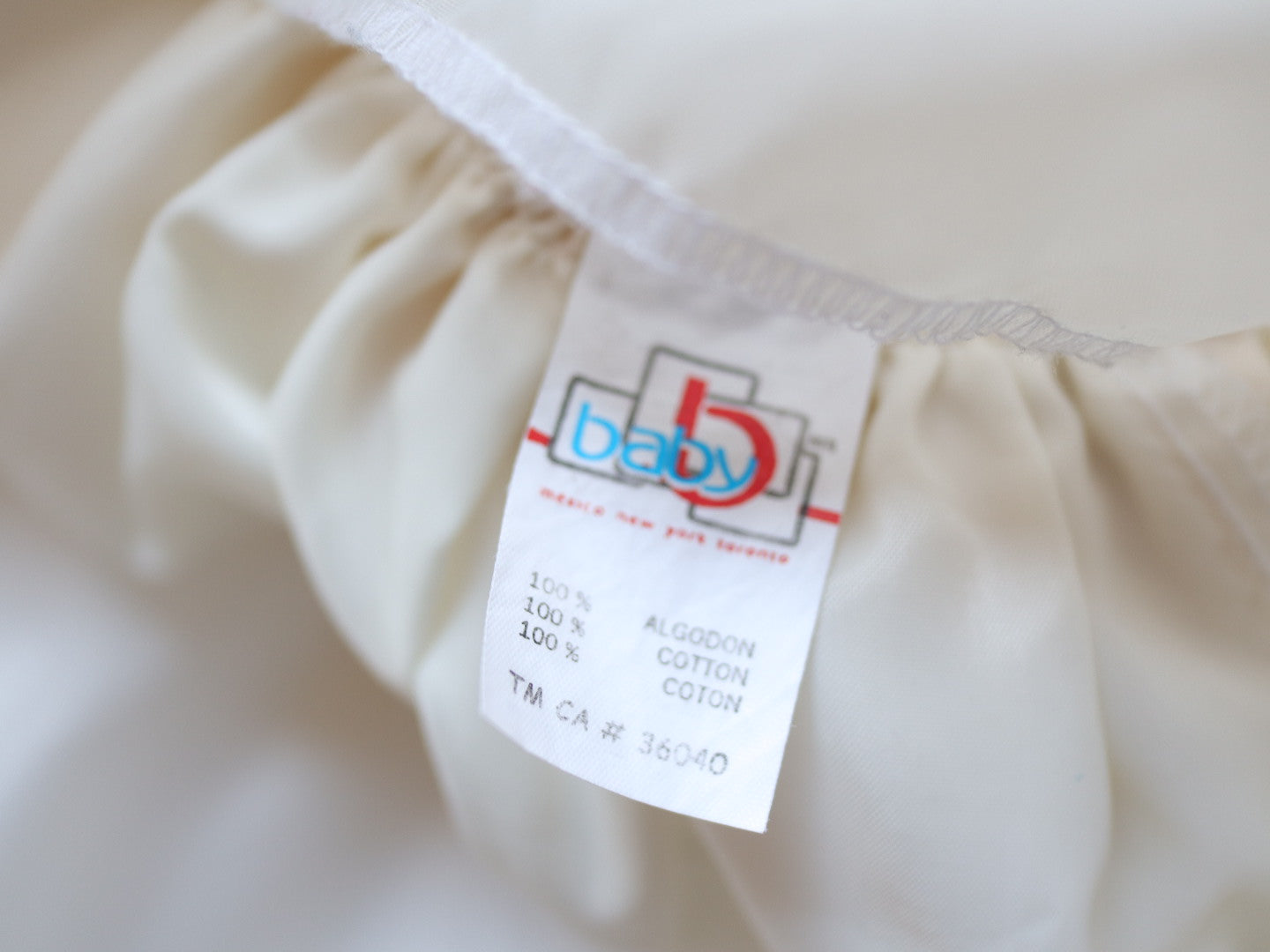 Vintage White Cotton Laced Puff Sleeves Ceremony Dress / 5-7Y