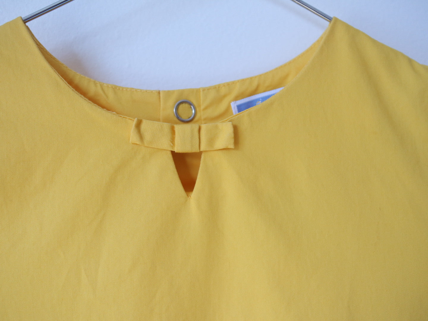 Pre-loved Jacadi Yellow Cotton Dress / 6-8Y