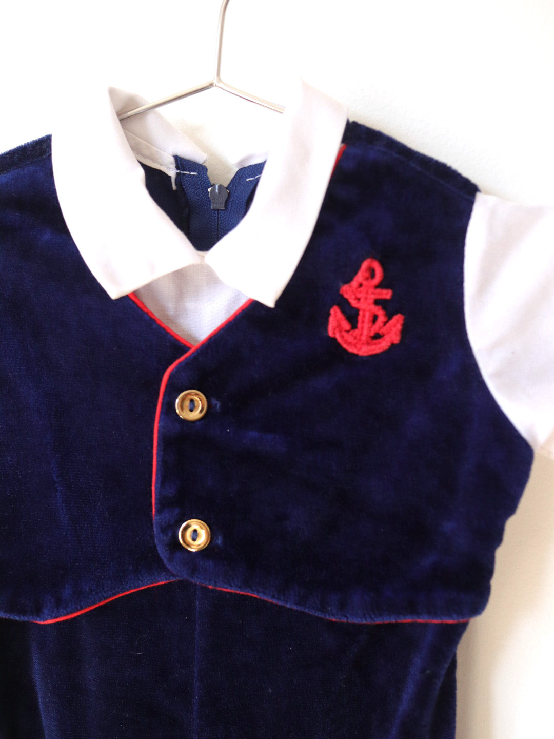 ヴィンテージベビーパープルフローラルブルマーショーツ / 6-12M