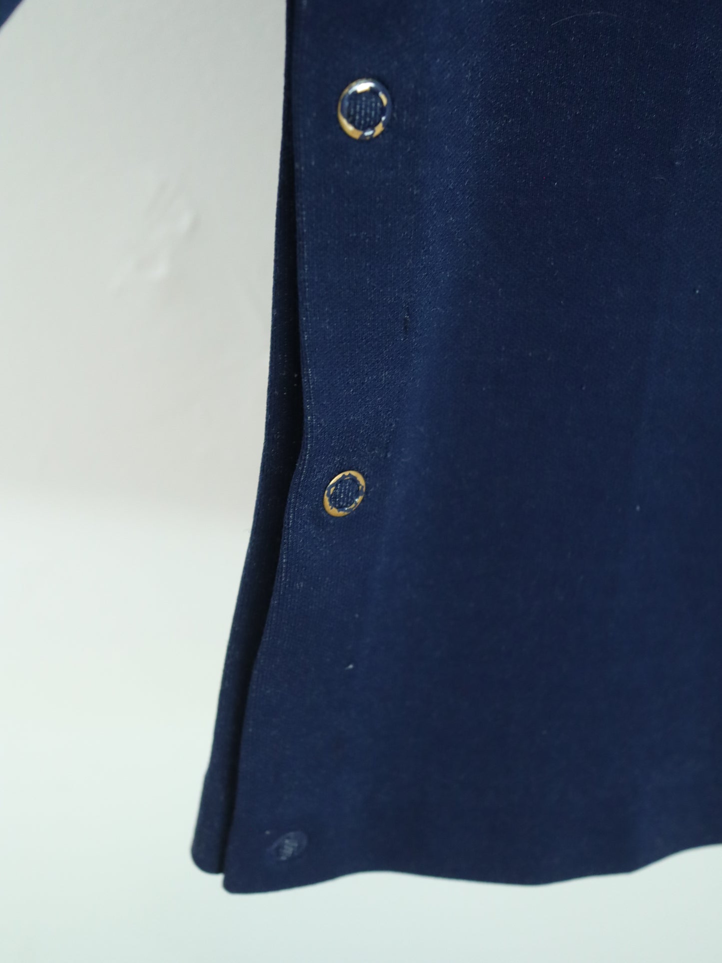 Salopette évasée bleu marine vintage pour homme de pêche / 18 mois
