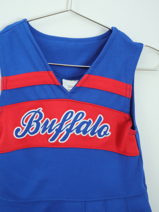 Buffalo Bills Blue & Red Cheer Dress / 2T