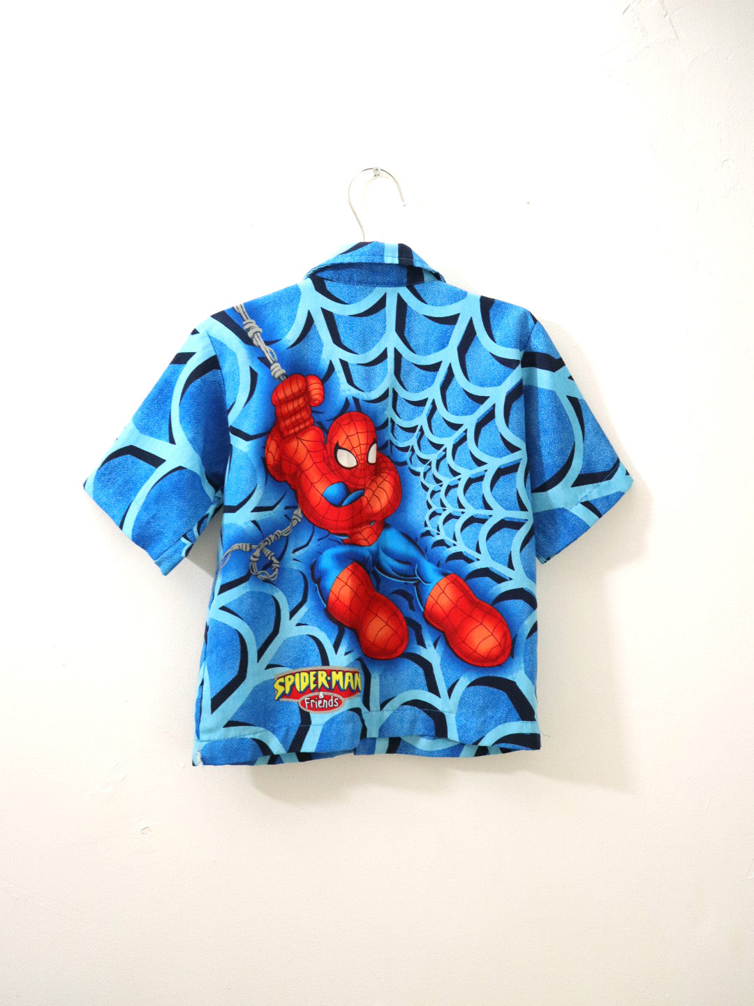 Y2K SPIDERMAN Kids Oversized Shirts / 4Y