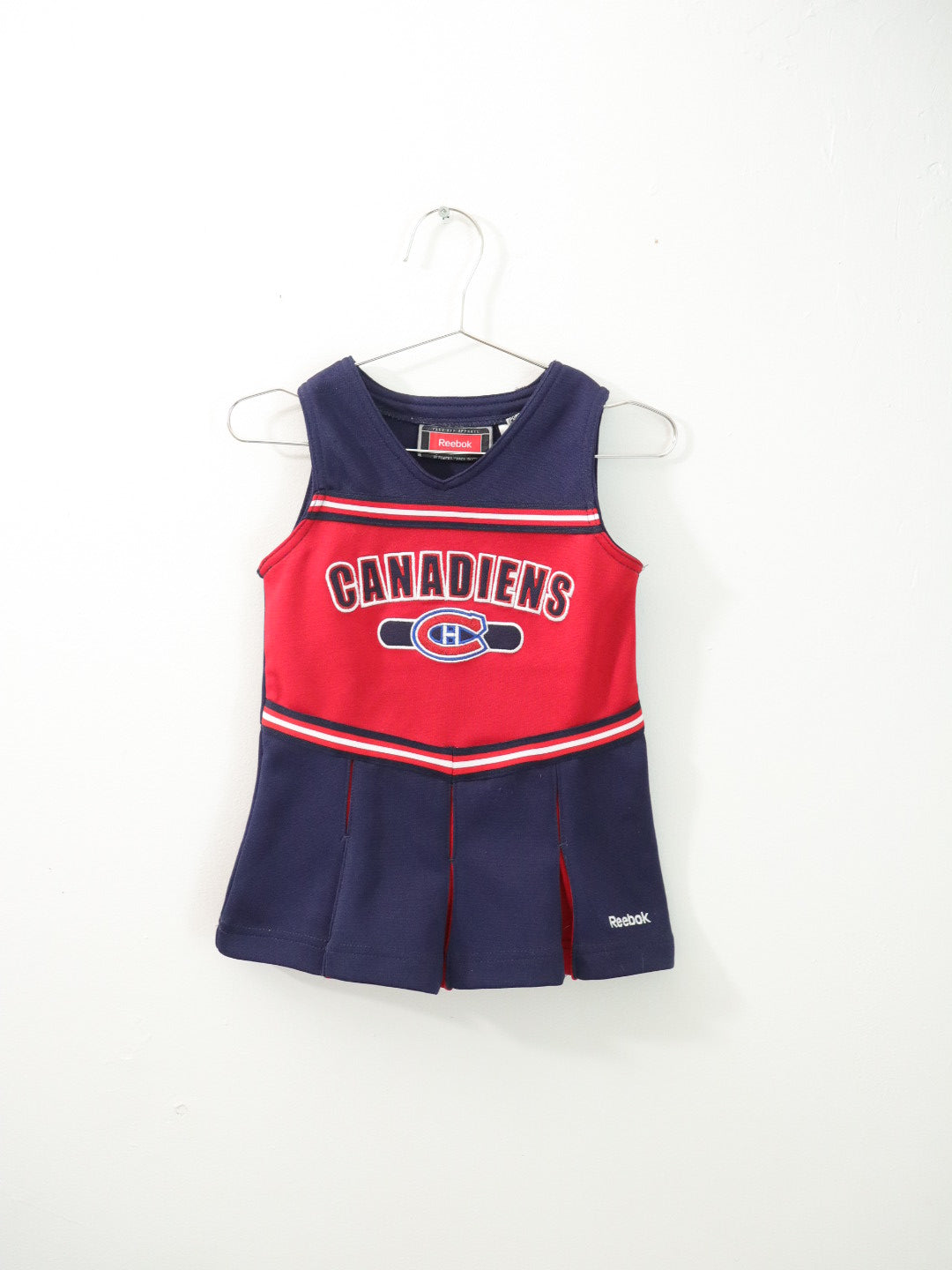 Reebok Montreal Canadians Navy & Red Cheer Dress / 12M