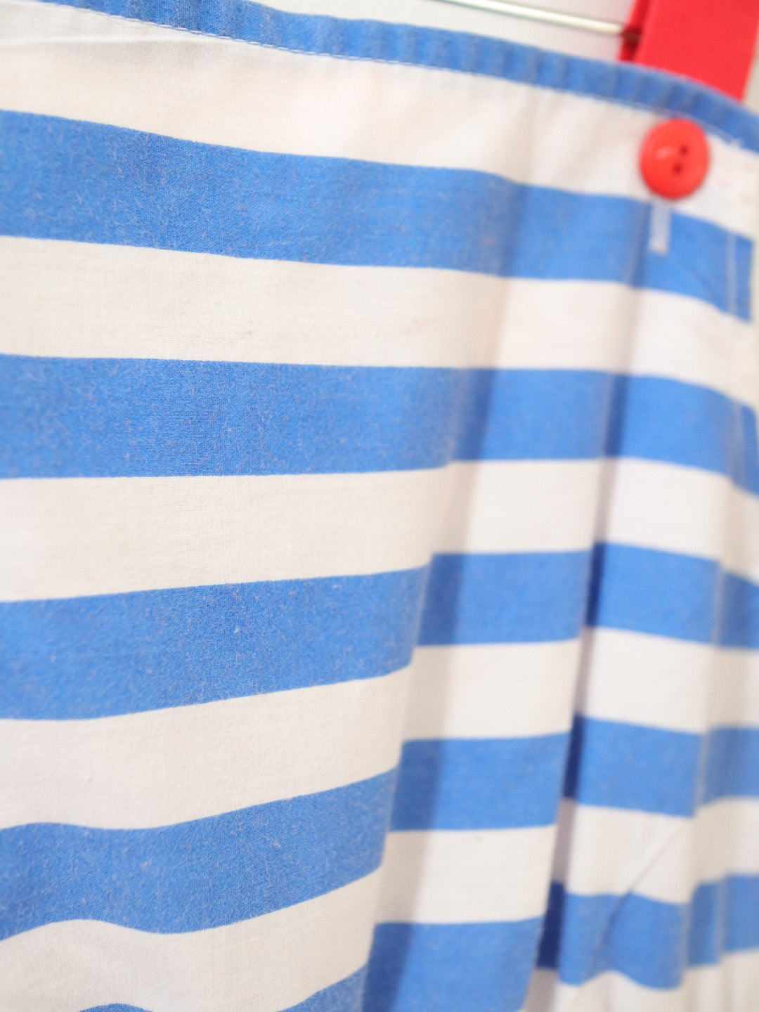 Vintage Multi Colour Stripe Summer Dress / 6Y
