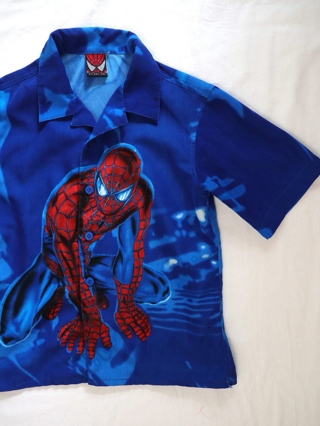 Y2K SPIDERMAN Kids Oversized Shirts / 6X, 6Y+