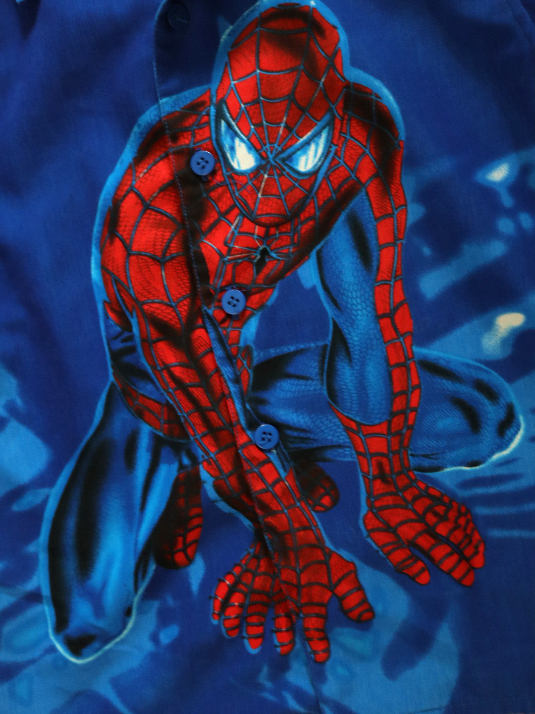 Y2K SPIDERMAN Kids Oversized Shirts / 6X, 6Y+
