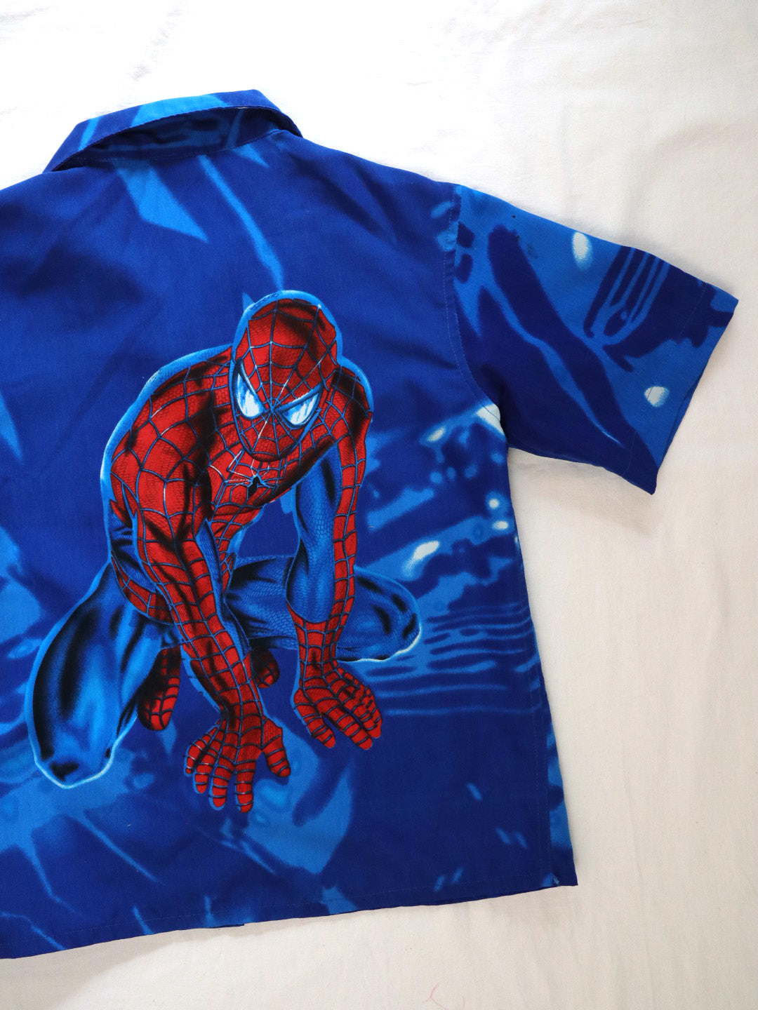 Y2K SPIDERMAN Kids Oversized Shirts / 6X, 6Y+