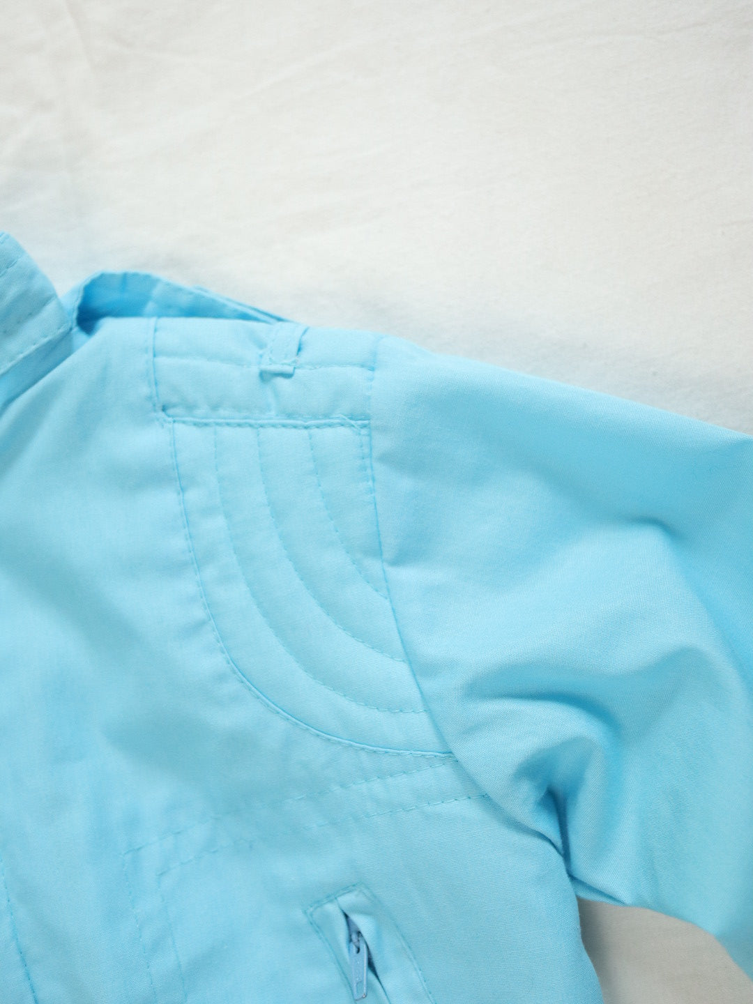 Vintage Light Blue Windbreaker Jacket / 18M