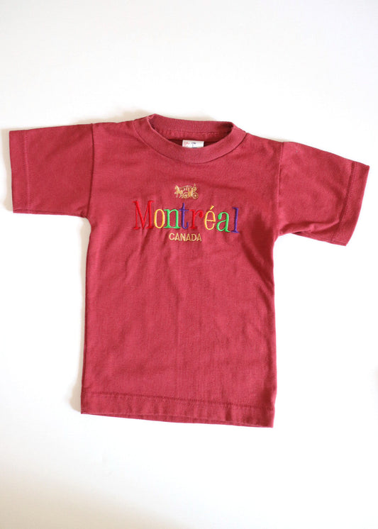 Retro Montreal Souvenir Tee / 12M